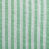 DII Bright Green Striped Seersucker Tablecloth - 60 x 104  inches
