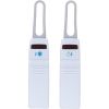 AcuRite Brushed Stainless Steel Digital Refrigerator and Freezer Thermometer