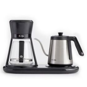 Mr. Coffee At-Home Pour Over Brewer and Kettle