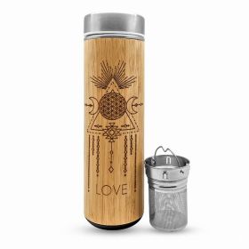 LOVE Bamboo Tumbler