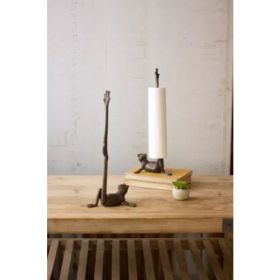 Cast Iron Paper Towel Holder