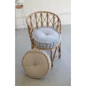 Barrel Shaped Bamboo Chair