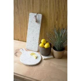 Terrazzo Cutting Board - Round With Hole