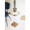 Accent Cocktail Table With Mirror Top