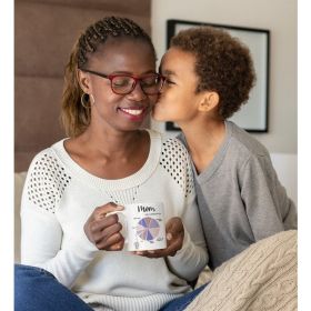 Mom Pie Chart Coffee Mug