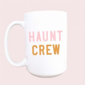 Haunt crew ceramic coffee mug
