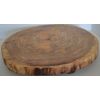 Rustic Log Slice Charcuterie board, Cutting Board, Cake Stand, Serving Platter or Center Piece Live Edge No Bark