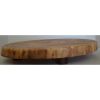 Rustic Log Slice Charcuterie board, Cutting Board, Cake Stand, Serving Platter or Center Piece Live Edge No Bark