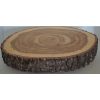 Rustic Slab Charcuterie board, Cake Stand, Cutting Board, Food Serving, or Center Piece, With Legs, With Bark
