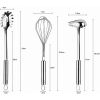 RJ Legend Cooking Gifts - Serving Spoons Utensil Set