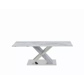 Elegant Marble Glass top Coffee Table