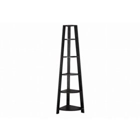15.5" x 22.5" x 71.25" Cappuccino Particle Board  Bookshelf