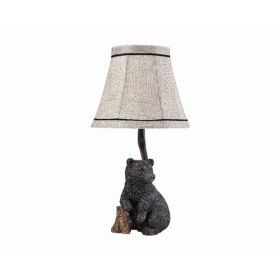 Smokey Bear in Woodlands Accent Lamp