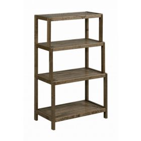 37" Bookcase with 4 Shelves in Antique Chestnut