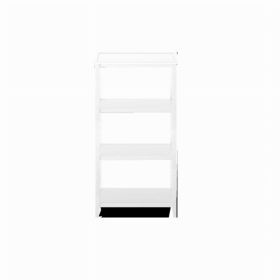 60" Bookcase with 2 Shelves in White