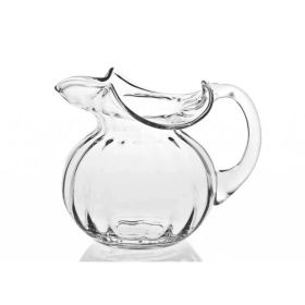 Mouth Blown Glass Pitcher  42 oz