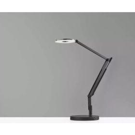 Bendy Black Metal LED Desk Lamp