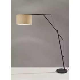 Tri Flex Floor Lamp in Black Metal