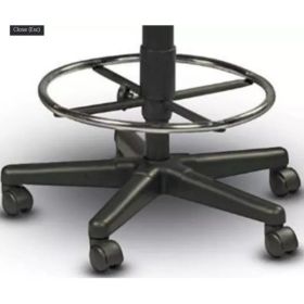 19" x 19" x 3" Drafting Stool Chrome Base Only
