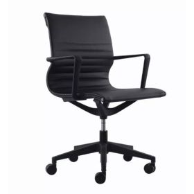 23.8" x 20.8" x 35.8" Black Vinyl Flex Tilt Chair