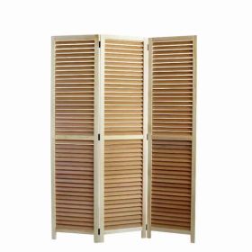 1" x 47" x 67" Natural Wood  Screen