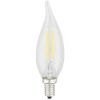 Lenawee LEN-41116-UL 2W Filament Candle Flame Tip E12 2700K Light Bulb