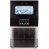 Commercial Home Standing Ice Maker With Ice Scoop And LED Display 66LBS/24H