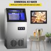 40KG 50KG 60KG 68KG/24H Commercial Home Ice Maker Ice Cube Machine High Ice Yield & Storage For Bar Cafeteria