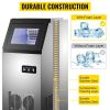 40KG 50KG 60KG 68KG/24H Commercial Home Ice Maker Ice Cube Machine High Ice Yield & Storage For Bar Cafeteria
